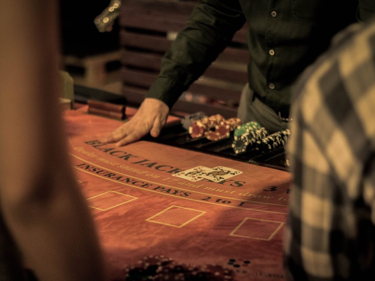 The casino floor